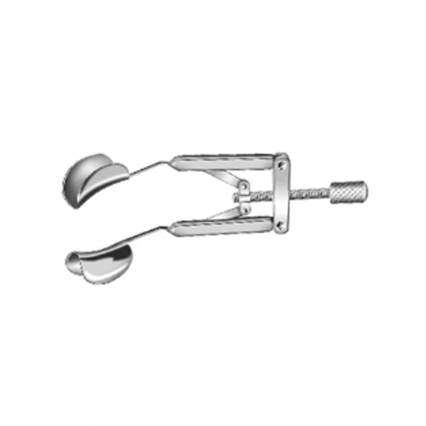 Temporal Nasal Speculum Adjustable Spread Solid Blades — Speculums